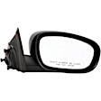 955-703 Passenger Side Mirror, Power Adjust, Non-Heated, Non-Folding, Black, No Signal Light, No Memory, No Puddle Light, No Auto-Dim, No Blind Spot Feature