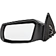 955-708 Driver Side Mirror, Power Adjust, Non-Heated, Non-Folding, Black, No Signal Light, No Memory, No Puddle Light, No Auto-Dim, No Blind Spot Feature