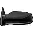 955-708 Driver Side Mirror, Power Adjust, Non-Heated, Non-Folding, Black, No Signal Light, No Memory, No Puddle Light, No Auto-Dim, No Blind Spot Feature