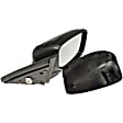 955-717 Coupe Passenger Side Mirror, Power Adjust, Heated, Power Folding, Black, No Signal Light, No Memory, No Puddle Light, No Auto-Dim, No Blind Spot Feature