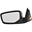 955-718 Coupe Driver Side Mirror, Power Adjust, Non-Heated, Power Folding, Black, No Signal Light, No Memory, No Puddle Light, No Auto-Dim, No Blind Spot Feature