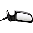 955-756 Passenger Side Mirror, Manual Adjust, Non-Heated, Non-Folding, Black, No Signal Light, No Memory, No Puddle Light, No Auto-Dim, No Blind Spot Feature