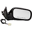 955-788 Passenger Side Mirror, Power Adjust, Non-Heated, Manual Folding, Black, No Signal Light, No Memory, No Puddle Light, No Auto-Dim, No Blind Spot Feature