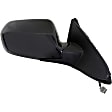 955-815 Passenger Side Mirror, Power Adjust, Non-Heated, Manual Folding, Black, No Signal Light, No Memory, No Puddle Light, No Auto-Dim, No Blind Spot Feature