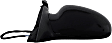955-818 Driver Side Mirror, Power Adjust, Non-Heated, Power Folding, Black, No Signal Light, With Memory, No Auto-Dim
