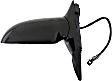 955-818 Driver Side Mirror, Power Adjust, Non-Heated, Power Folding, Black, No Signal Light, With Memory, No Auto-Dim