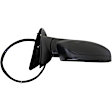 955-825 Passenger Side Mirror, Power Adjust, Non-Heated, Manual Folding, Black, In-housing Signal Light, With Memory, No Puddle Light, No Auto-Dim, No Blind Spot Feature