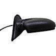 955-826 Driver Side Mirror, Power Adjust, Non-Heated, Manual Folding, Black, In-housing Signal Light, With Memory, No Puddle Light, No Auto-Dim, No Blind Spot Feature