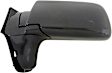 955-830 Driver Side Mirror, Power Adjust, Non-Heated, Power Folding, Black, No Signal Light, Without Memory Recall, No Auto-Dimming