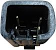 955-830 Driver Side Mirror, Power Adjust, Non-Heated, Power Folding, Black, No Signal Light, Without Memory Recall, No Auto-Dimming