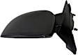 955-832 Driver Side Mirror, Power Adjust, Heated, Non-Folding, Black, No Signal Light, No Memory, No Puddle Light, No Auto-Dim, No Blind Spot Feature