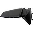 955-836 Driver Side Mirror, Manual Adjust, Non-Heated, Manual Folding, Black, No Signal Light, No Memory, No Puddle Light, No Auto-Dim, No Blind Spot Feature
