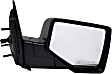 955-845 Passenger Side Mirror, Power Adjust, Non-Heated, Power Folding, Chrome, No Signal Light, No Memory, No Puddle Light, No Auto-Dim, No Blind Spot Feature