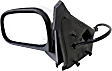 955-876 Driver Side Mirror, Power Adjust, Heated, Power Folding, Black, No Signal Light, With Memory, With Auto-Dim