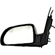 955-896 Driver Side Mirror, Power Adjust, Non-Heated, Manual Folding, Black, No Signal Light, No Memory, No Puddle Light, No Auto-Dim, No Blind Spot Feature