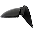 955-896 Driver Side Mirror, Power Adjust, Non-Heated, Manual Folding, Black, No Signal Light, No Memory, No Puddle Light, No Auto-Dim, No Blind Spot Feature
