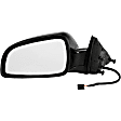 955-904 Driver Side Mirror, Power Adjust, Non-Heated, Power Folding, Black, No Signal Light, No Memory, No Puddle Light, No Auto-Dim, No Blind Spot Feature
