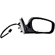 955-935 Passenger Side Mirror, Power Adjust, Heated, Manual Folding, Black, No Signal Light, No Memory, No Puddle Light, No Auto-Dim, No Blind Spot Feature