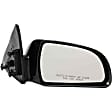 955-945 Passenger Side Mirror, Power Adjust, Heated, Non-Folding, Black, No Signal Light, Without Memory Recall, No Puddle Light, No Auto-Dimming, No Blind Spot Feature