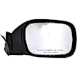 955-949 Passenger Side Mirror, Manual Adjust, Non-Heated, Manual Folding, Black, No Signal Light, No Memory, No Puddle Light, No Auto-Dim, No Blind Spot Feature