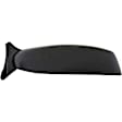 955-949 Passenger Side Mirror, Manual Adjust, Non-Heated, Manual Folding, Black, No Signal Light, No Memory, No Puddle Light, No Auto-Dim, No Blind Spot Feature