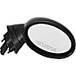 955-975 Passenger Side Mirror, Power Adjust, Heated, Power Folding, Black, No Signal Light, No Memory, No Puddle Light, No Auto-Dim, No Blind Spot Feature