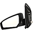 955-984 Driver Side Mirror, Power Adjust, Non-Heated, Non-Folding, Black, No Signal Light, No Memory, No Puddle Light, No Auto-Dim, No Blind Spot Feature