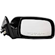 955-993 Passenger Side Mirror, Power Adjust, Heated, Non-Folding, Black, No Signal Light, No Memory, No Puddle Light, No Auto-Dim, No Blind Spot Feature