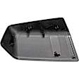 959-011 Driver Side Mirror Cover, Black