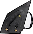 959-120 Passenger Side Mirror, Manual Adjust, Non-Heated, Non-Folding, Black, No Signal Light, No Memory, No Puddle Light, No Auto-Dim, No Blind Spot Feature