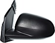 959-121 Driver Side Mirror, Manual Adjust, Non-Heated, Non-Folding, Black, No Signal Light, No Memory, No Puddle Light, No Auto-Dim, No Blind Spot Feature