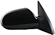 959-134 Sedan Passenger Side Mirror, Power Adjust, Heated, Manual Folding, Black, No Signal Light, No Memory, No Puddle Light, No Auto-Dim, No Blind Spot Feature
