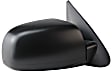 959-144 Passenger Side Mirror, Power Adjust, Heated, Manual Folding, Black, No Signal Light, No Memory, No Puddle Light, No Auto-Dim, No Blind Spot Feature