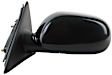 959-148 Sedan Driver Side Mirror, Power Adjust, Heated, Power Folding, Black, No Signal Light, No Puddle Light, No Auto-Dim, No Blind Spot Feature