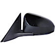 959-169 Driver Side Mirror, Power Adjust, Heated, Power Folding, Black, No Signal Light, No Puddle Light, No Auto-Dim, No Blind Spot Feature