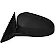 959-169 Driver Side Mirror, Power Adjust, Heated, Power Folding, Black, No Signal Light, No Puddle Light, No Auto-Dim, No Blind Spot Feature