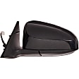 959-170 Driver Side Mirror, Power Adjust, Non-Heated, Power Folding, Black, No Signal Light, No Puddle Light, No Auto-Dim, No Blind Spot Feature