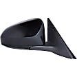 959-172 Passenger Side Mirror, Power Adjust, Non-Heated, Power Folding, Black, No Signal Light, No Puddle Light, No Auto-Dim, No Blind Spot Feature