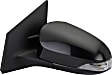 959-201 Driver Side Mirror, Power Adjust, Heated, Power Folding, Black, No Signal Light, No Memory, No Puddle Light, No Auto-Dim, No Blind Spot Feature