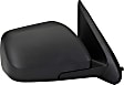 959-203 Passenger Side Mirror, Power Adjust, Non-Heated, Power Folding, Black, No Signal Light, No Memory, No Puddle Light, No Auto-Dim, No Blind Spot Feature