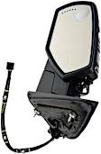 959-218 Driver Side Mirror, Power Adjust, Non-Heated, Power Folding, Black, No Signal Light, No Memory, No Puddle Light, No Auto-Dim, No Blind Spot Feature