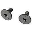 961-051D Direct Fit Engine Splash Shield Retainer, Sold Individually