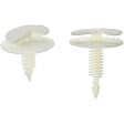963-080 Universal Clips & Fasteners, Panel Trim Retainer, 1 in. Head Diameter, 7/25 in. Hole Size, 3/4 in. Shaft Length, Set of 6