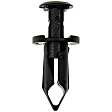 963-122D Bumper Clip, Black, Nylon, Direct Fit, Set of 4, OE Replacement Series