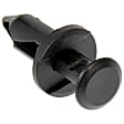 963-122D Bumper Clip, Black, Nylon, Direct Fit, Set of 4, OE Replacement Series