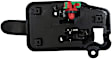 96484 Front, Driver Side Black Interior Door Handle, Without Door Lock Button, Help Series