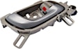 96504 Front Or Rear, Passenger Side Beige bezel with silver lever Interior Door Handle, Without Door Lock Button, Sedan, Help Series
