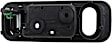 96512 Front, Driver Side Black Interior Door Handle, Without Door Lock Button, Help Series