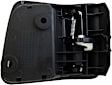 96517 Front, Passenger Side Gray Interior Door Handle, Without Door Lock Button, Help Series