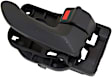 96533 Front Or Rear, Passenger Side Black Interior Door Handle, Without Door Lock Button, Help Series